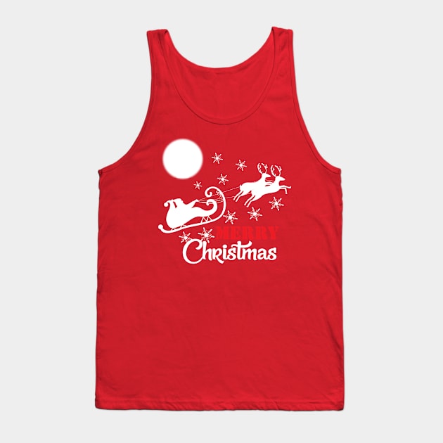 merry Christmas Tank Top by OnuM2018